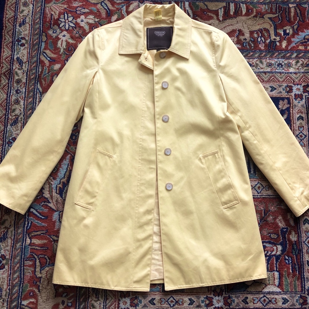 Coach Raincoat